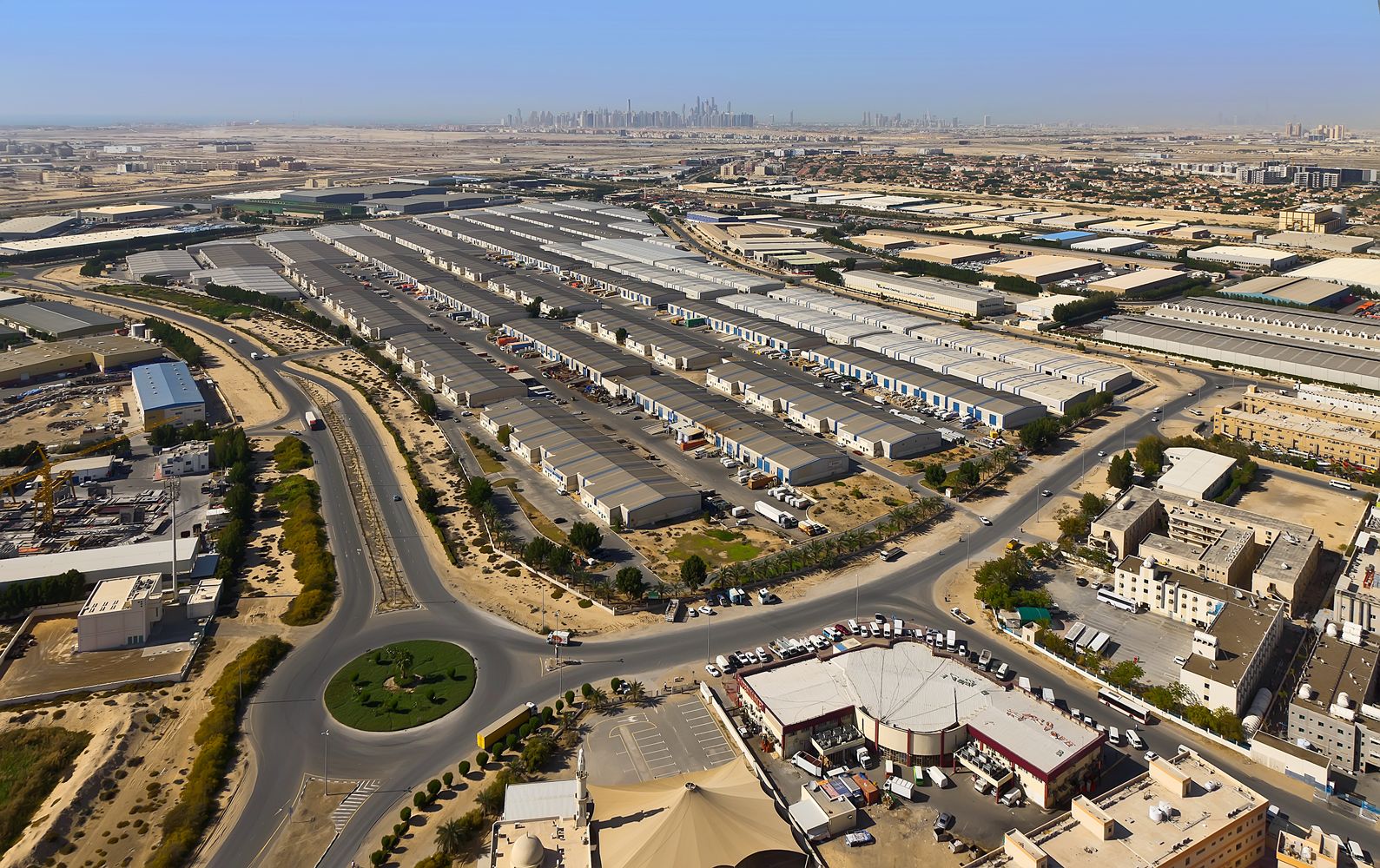 Dubai Investment Park warehouses